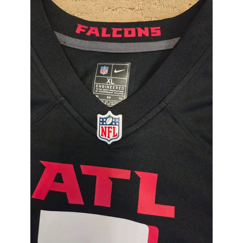 Nike Bijan Robinson Jersey Black Size Youth XL XLarge Atlanta Falcons